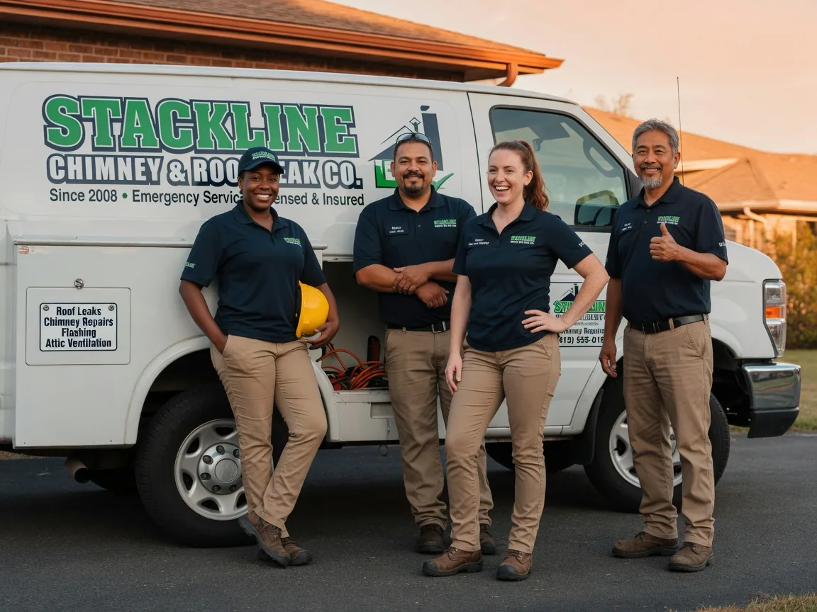 Chimney flashing repair company in New Auburn, MN